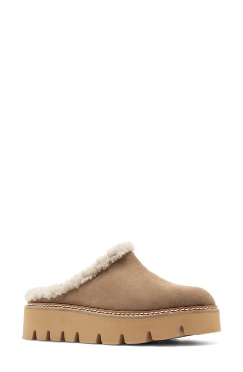 Era Genuine Shearling Mule