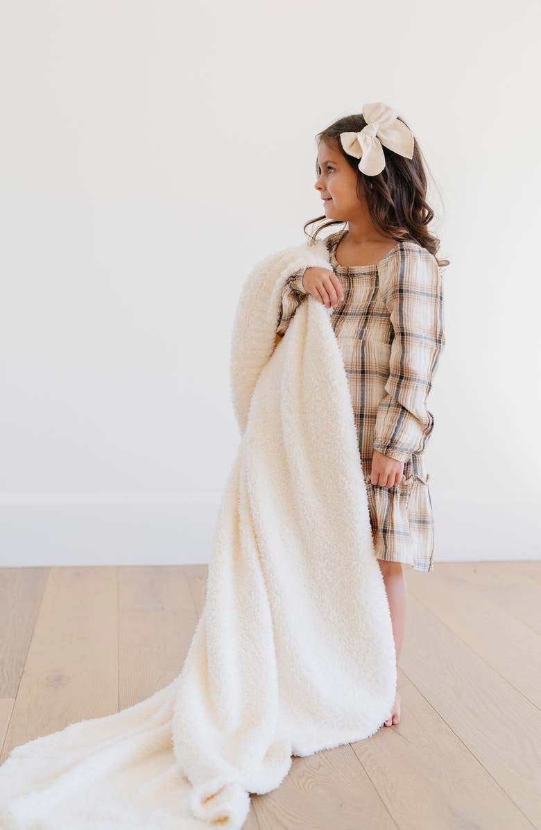 SARANONI Bamboni Toddler Blanket, Alternate, color, Ivory