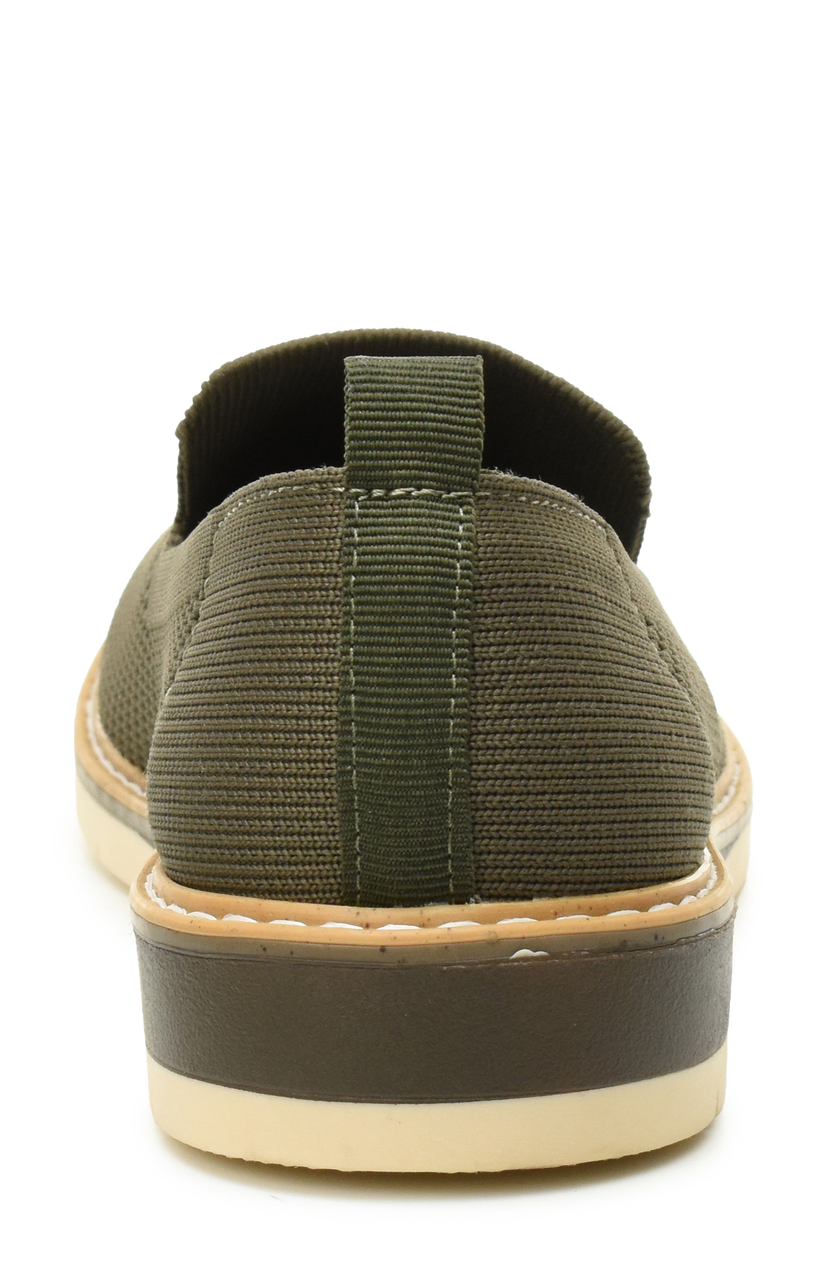Taryn Rose Stilo Flexy Knit Loafer, Alternate, color, Olive Knit