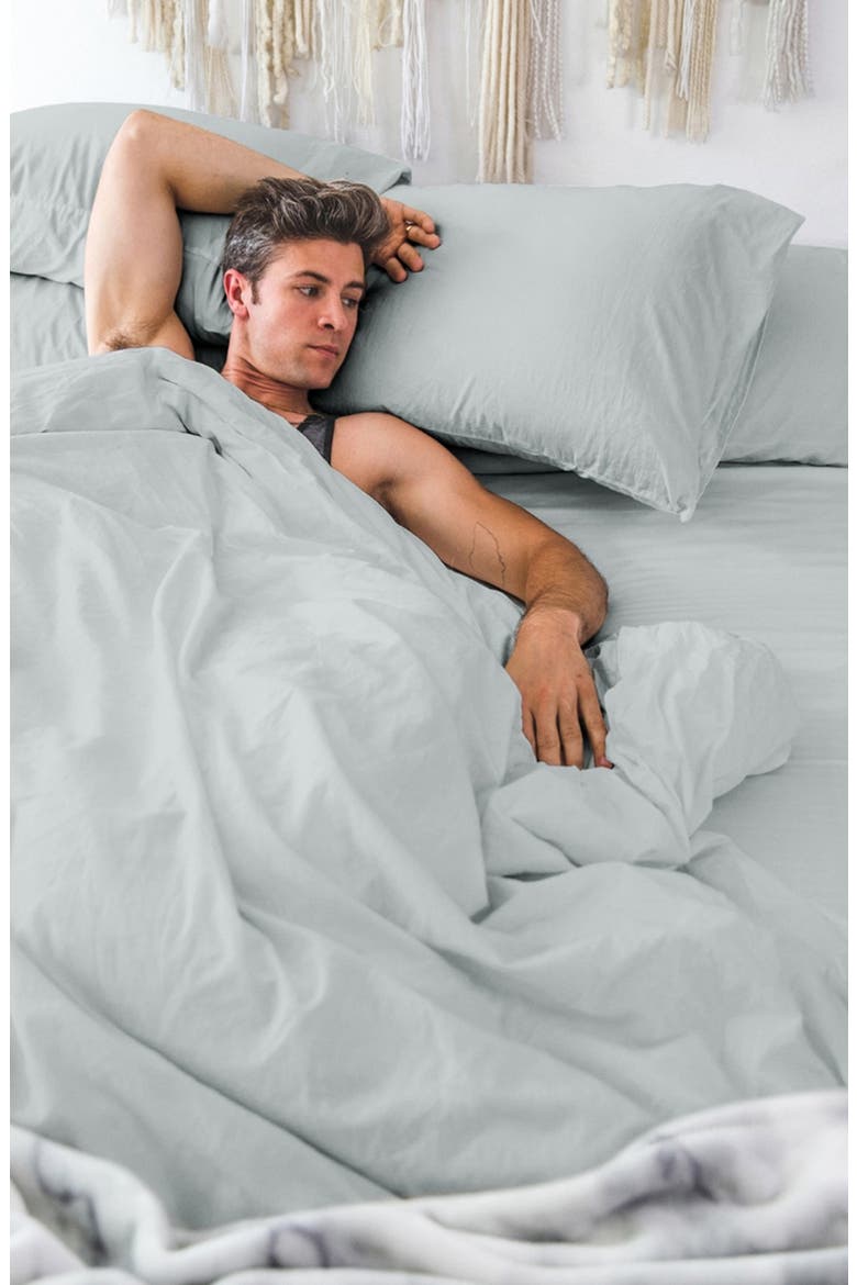 Set of 2 Luxe Soft 'n Smooth Tencel® Lyocell Pillowcases, Alternate, color, LIGHT GREY