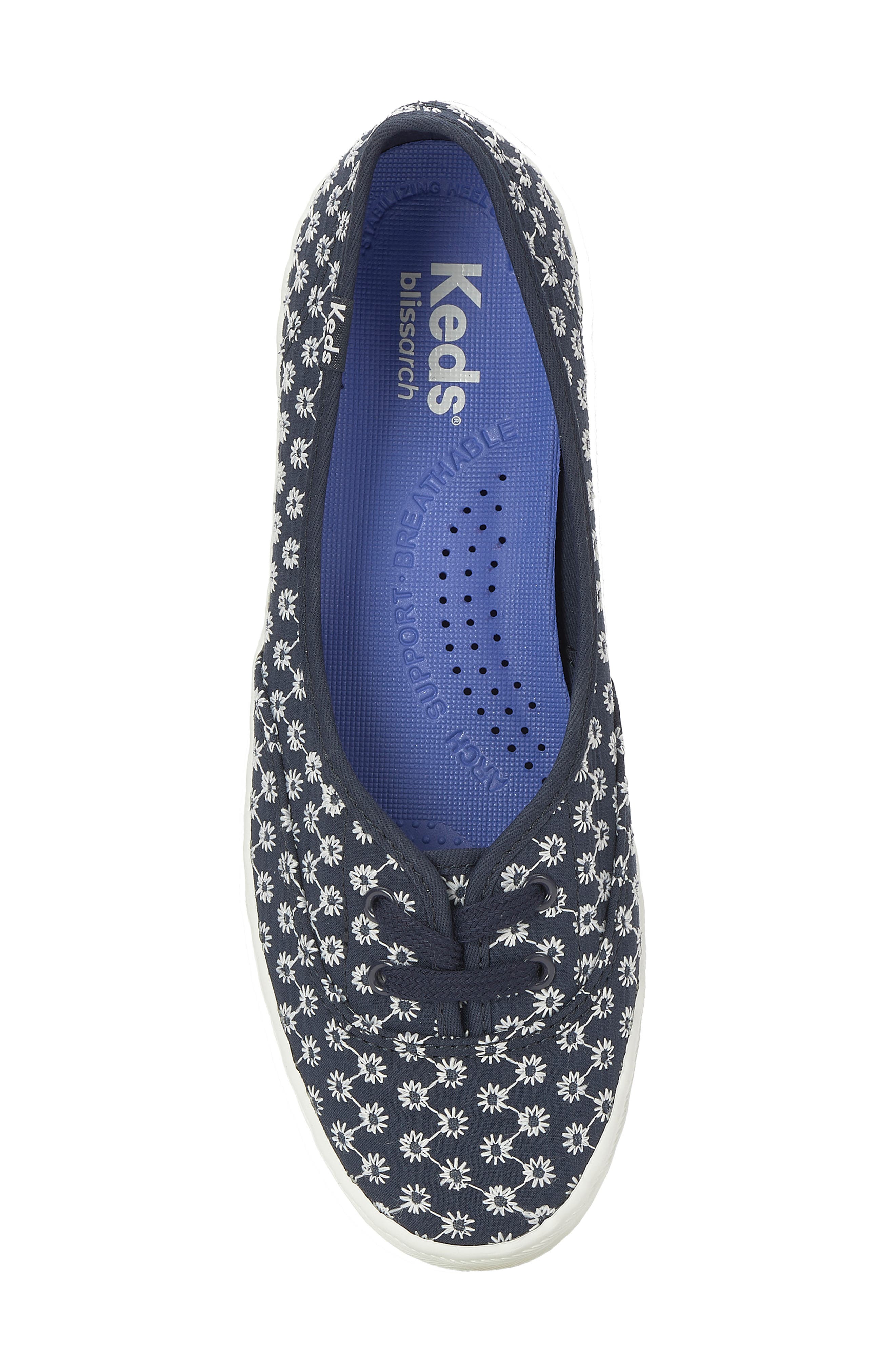 Champion Mini Slip-On Sneaker, Alternate, color, NAVY BLAZER DAISEY