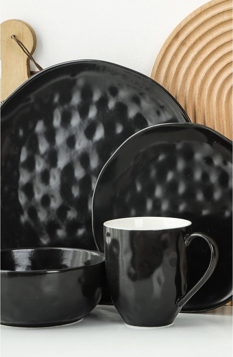 Stone Lain Ivy Porcelain 24-Piece Dinnerware Set, Alternate, color, 