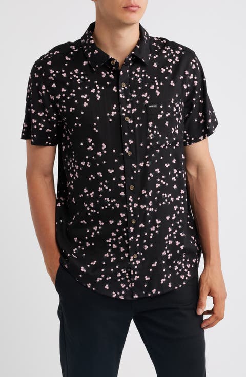 Charter Short Sleeve Slub Button-Up Shirt