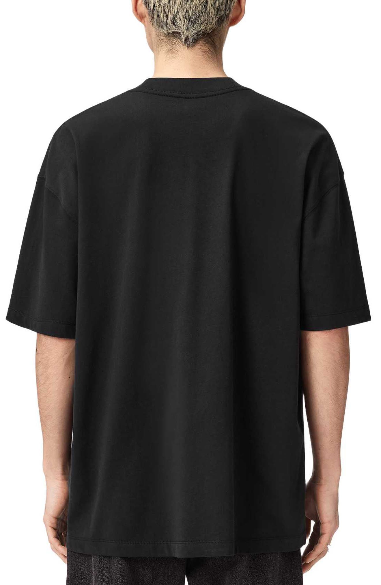 Mikro Oversize Cotton Graphic T-Shirt - image 2