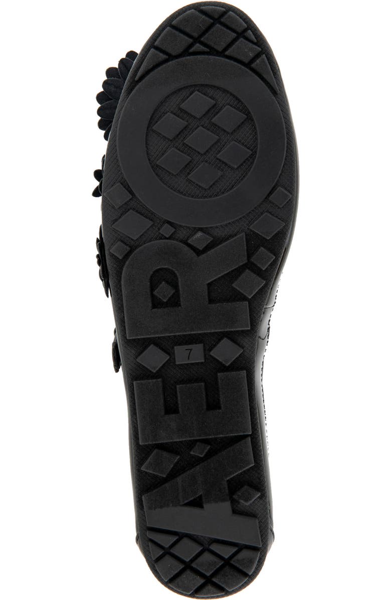 Aerosoles Petal Mary Jane Mesh Flat, Alternate, color, Black Mesh Fabric