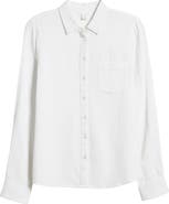 Caslon® Casual Gauze Button-Up Shirt