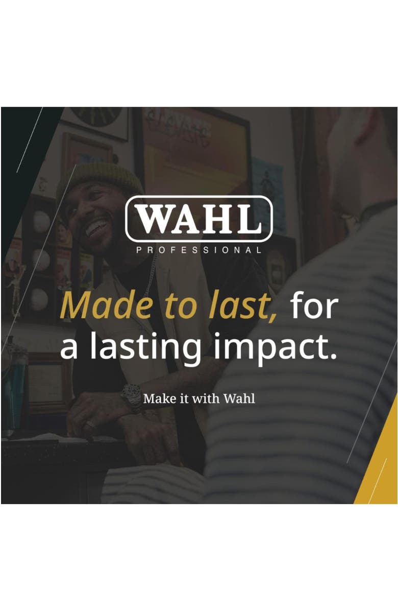 Wahl Professional Peanut Clipper/Trimmer Snap-On Blade - Professional-Quality Blade for Peanuts, Alternate, color, White