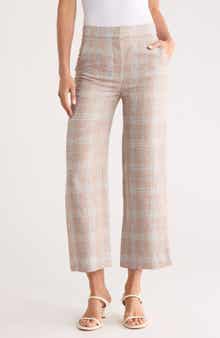 Veronica Beard Brixton Plaid Pants