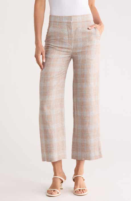Veronica Beard Brixton Plaid Pants