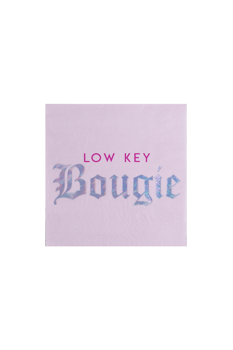 "Low Key Bougie" Cocktail Napkins, Main, color, Assorted Pre-Pack