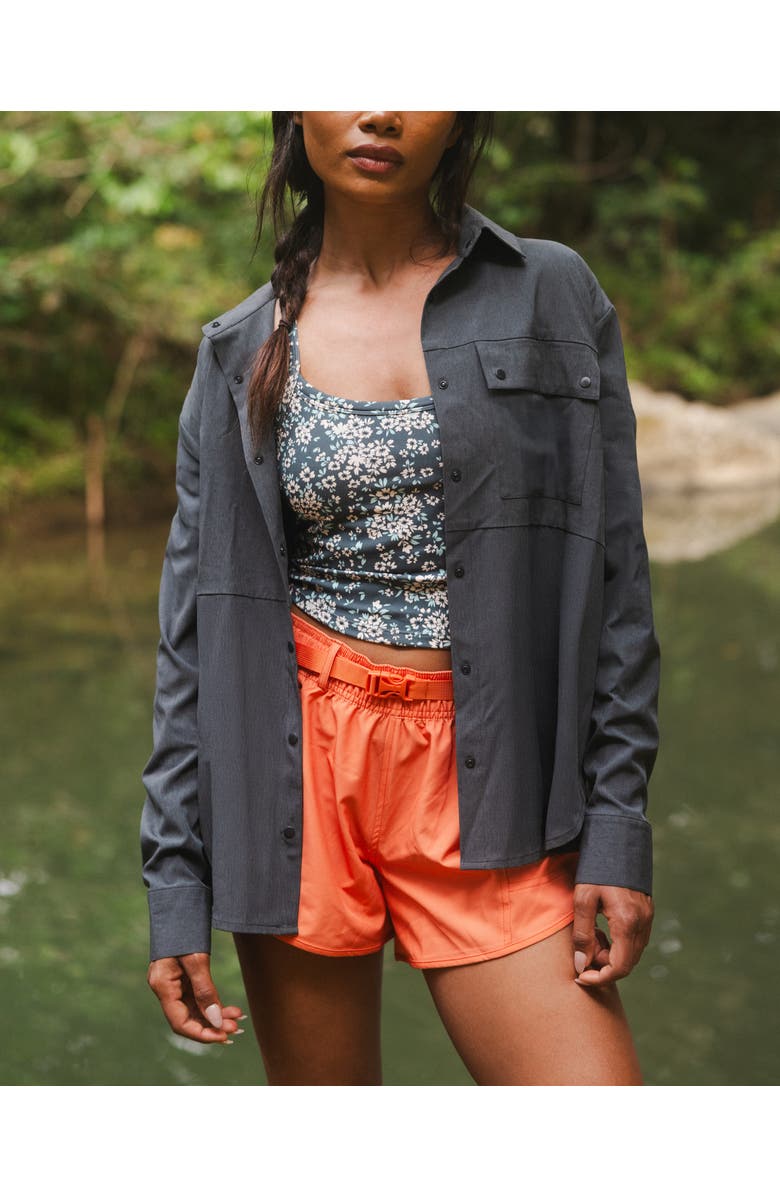 Nani Base Camp Button Up, Alternate, color, Dark Summit