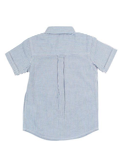 Rufflebutts Boys Short Sleeve Button Down Shirt