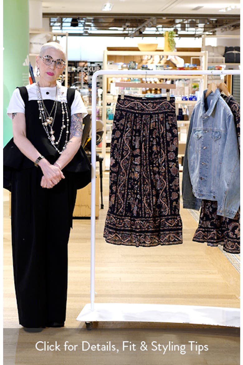 Morgan Midi Skirt video