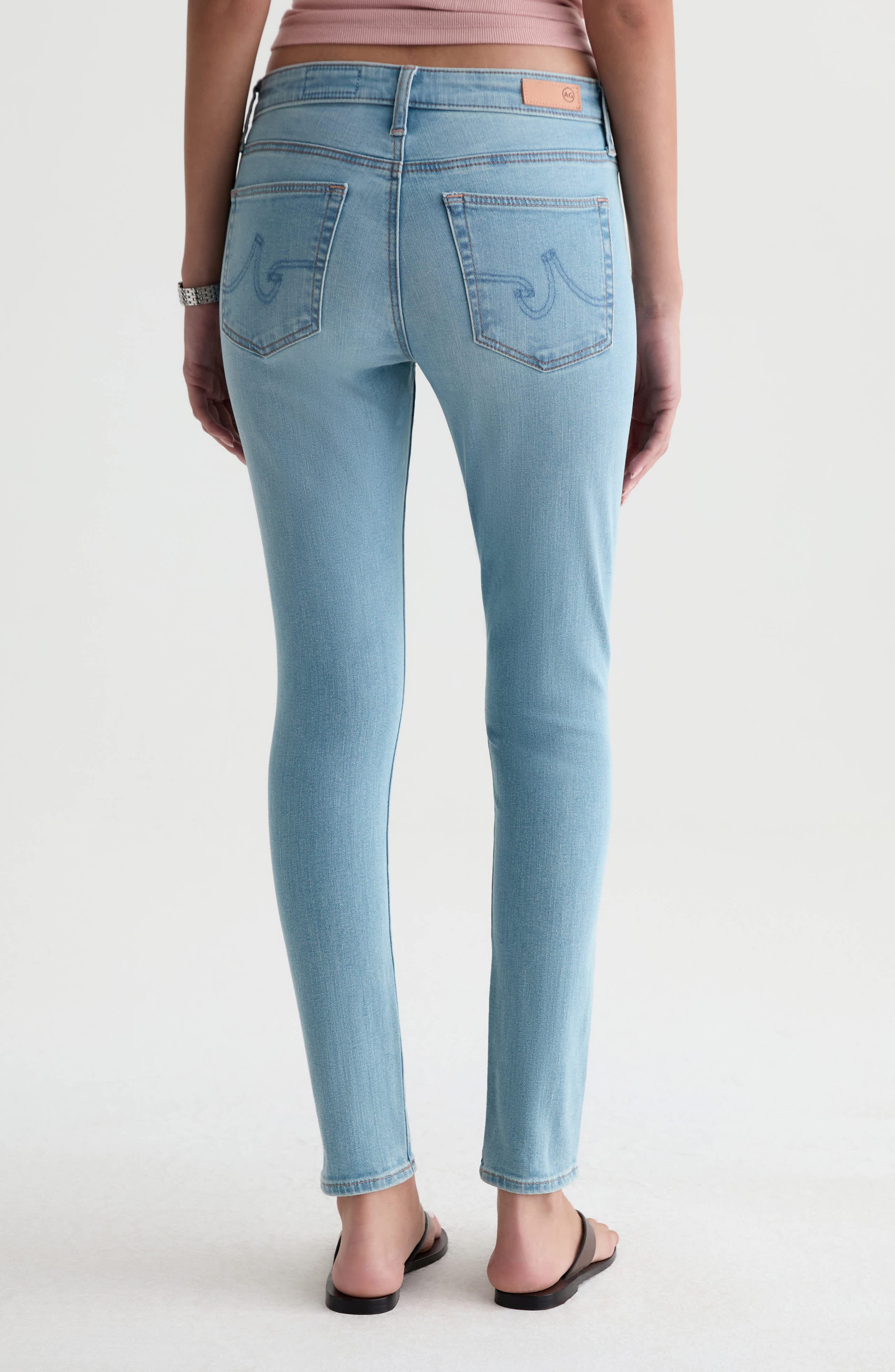 Farrah Mid Rise Ankle Skinny Jeans - image 2
