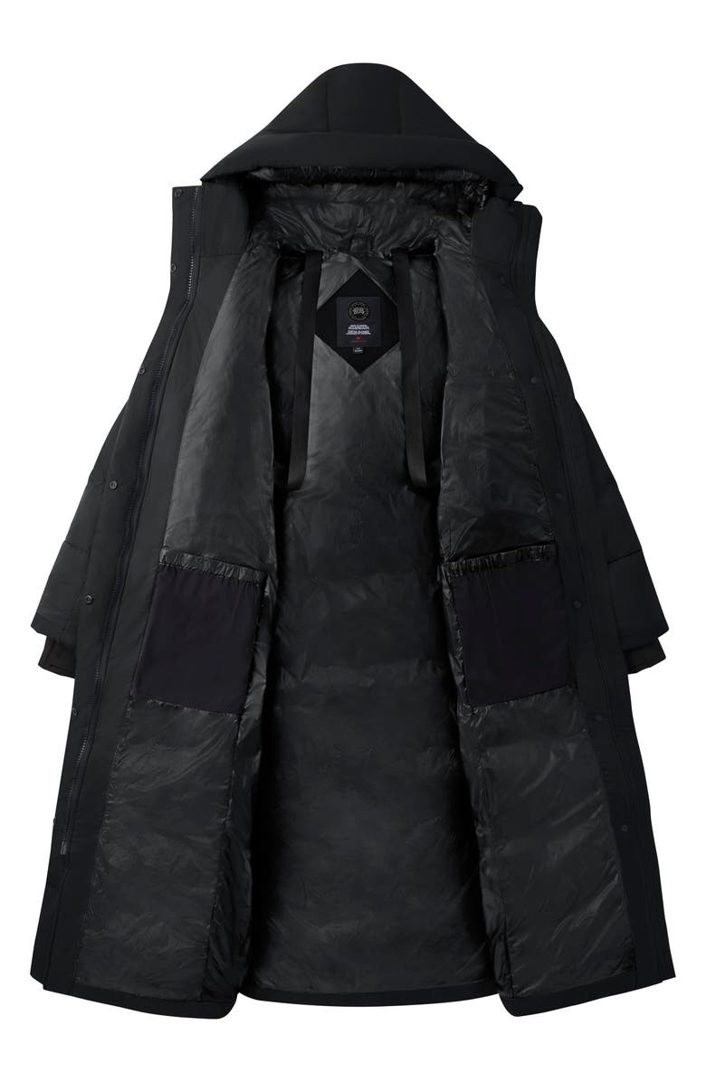 Canada Goose Alliston 750 Fill Power Down Long Hooded Parka, Alternate, color, 