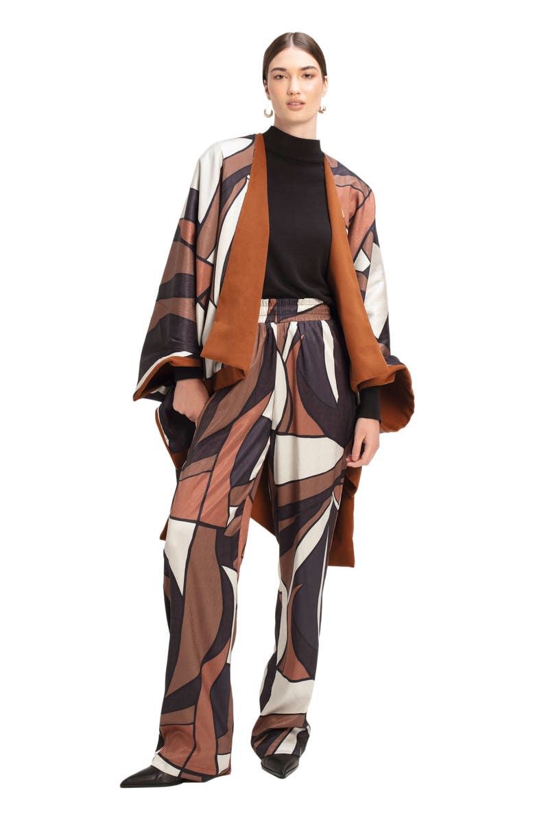 DIARRABLU Amy Reversible Poncho, Alternate, color,