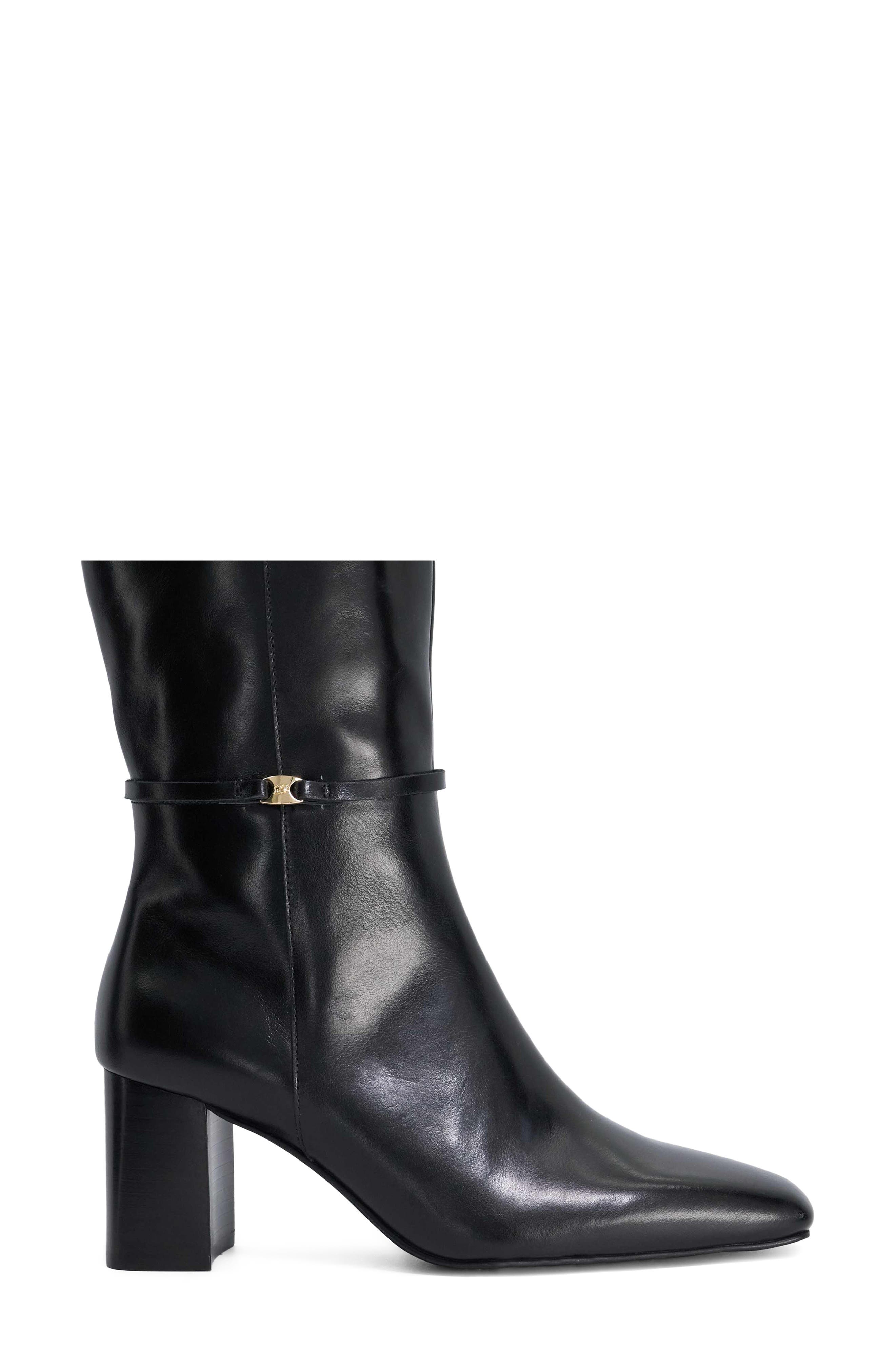Salssa Knee High Boot, Alternate, color, BLACK