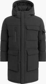 Quartz Co. COMPASS | Hooded Recycled Down Winter Jacket