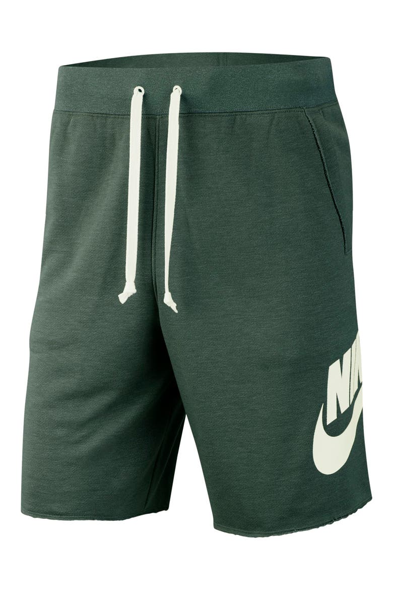 Sportswear Alumni Shorts, Alternate, color, FIR/ FIR/ SAIL/ SAIL