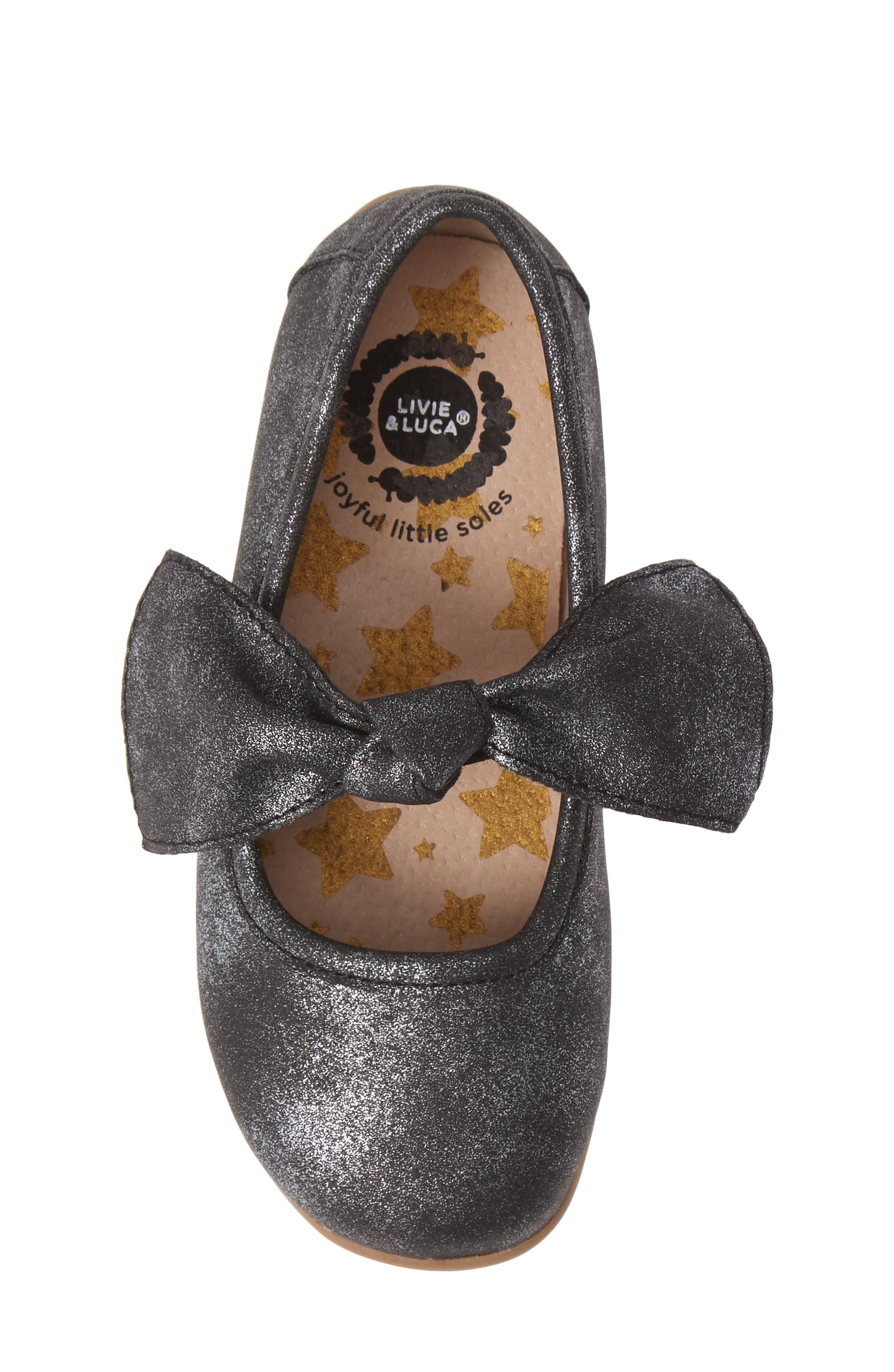 Livie & Luca Halley Metallic Mary Jane, Alternate, color, 