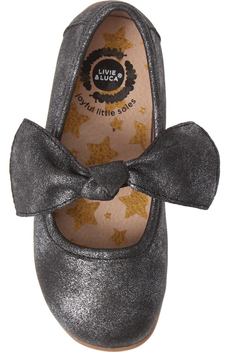 Livie & Luca Halley Metallic Mary Jane, Alternate, color,