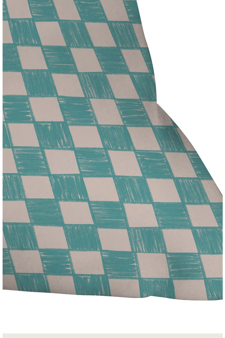 Alice Check Accent Pillow, Alternate, color, BLUE