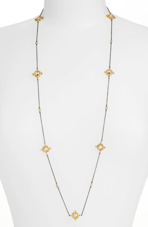 Long Station Necklace
