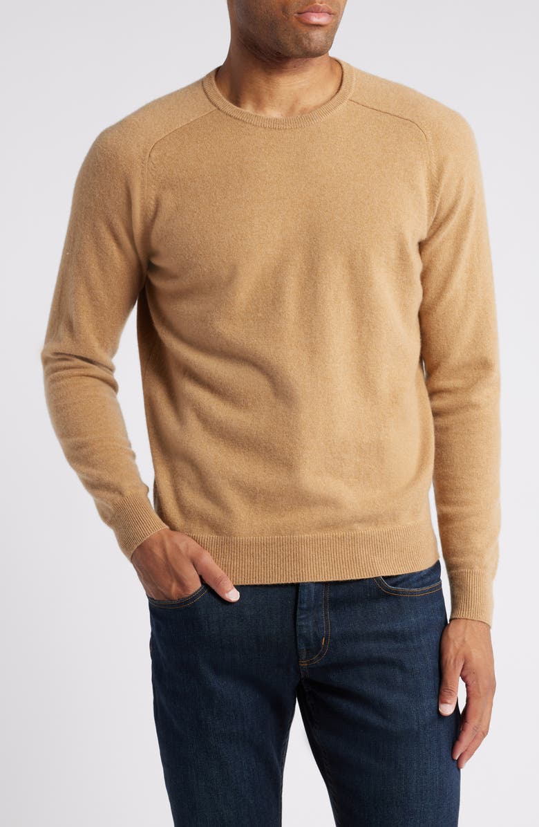 Peter Millar Artisan Crafted Stretch Cashmere Sweater, Main, color, 