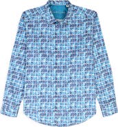 Robert Graham Westmoreland Cotton Button-Up Shirt