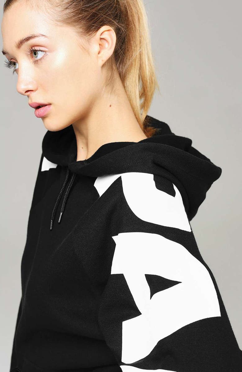 IVY PARK<sup>®</sup> Logo Boxy Crop Hoodie, Alternate, color,