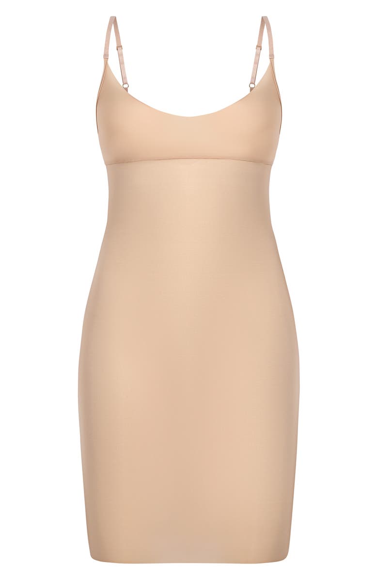 Commando Featherlight Control Shaper Slip, Alternate, color, Beige