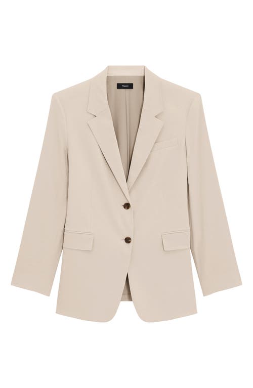 THEORY THEORY LINEN BLEND BLAZER