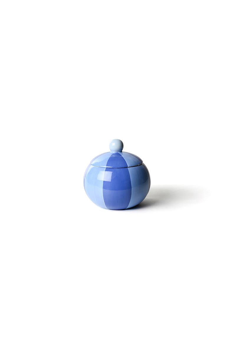 Iris Blue Pirouette Medium Lollipop Jar, Main, color, Blue
