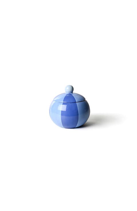 Iris Blue Pirouette Medium Lollipop Jar