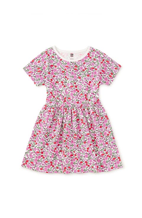 Short Sleeve Twirl Dress