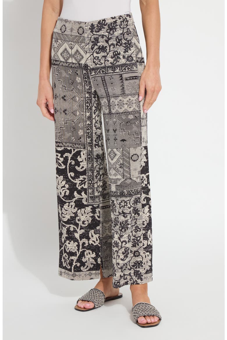 Genesis Mixed Print Stretch Woven Pants, Main, color, CASA DA MUSICA