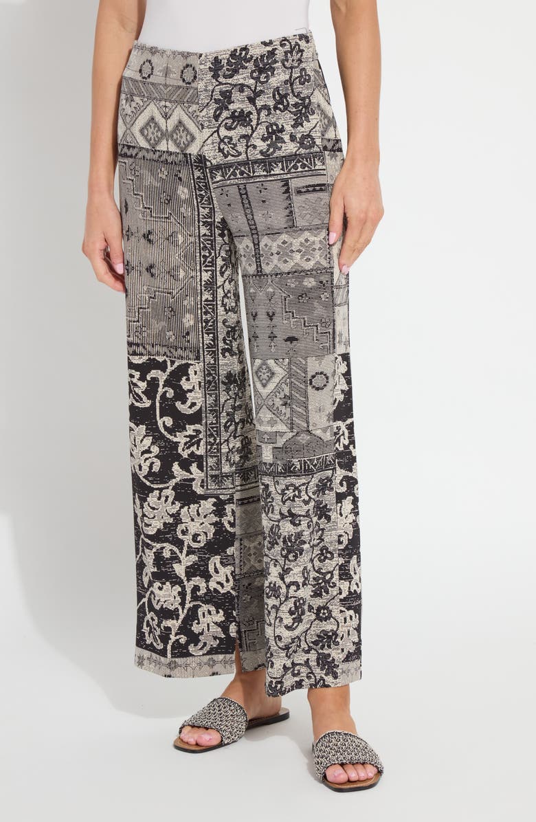 Lysse Genesis Mixed Print Stretch Woven Pants, Main, color, Casa Da Musica