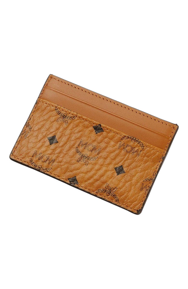 MCM Card Case in Visetos Original, Alternate, color, 