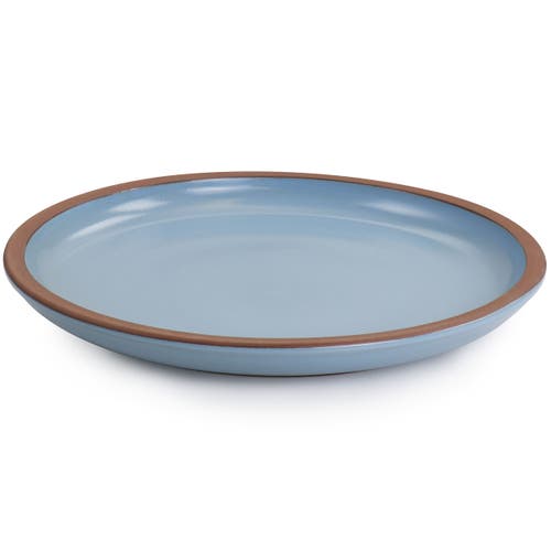 Gibson Elite Dumont 4 Piece Terracotta 10.8in Dinner Plate Set In Blue