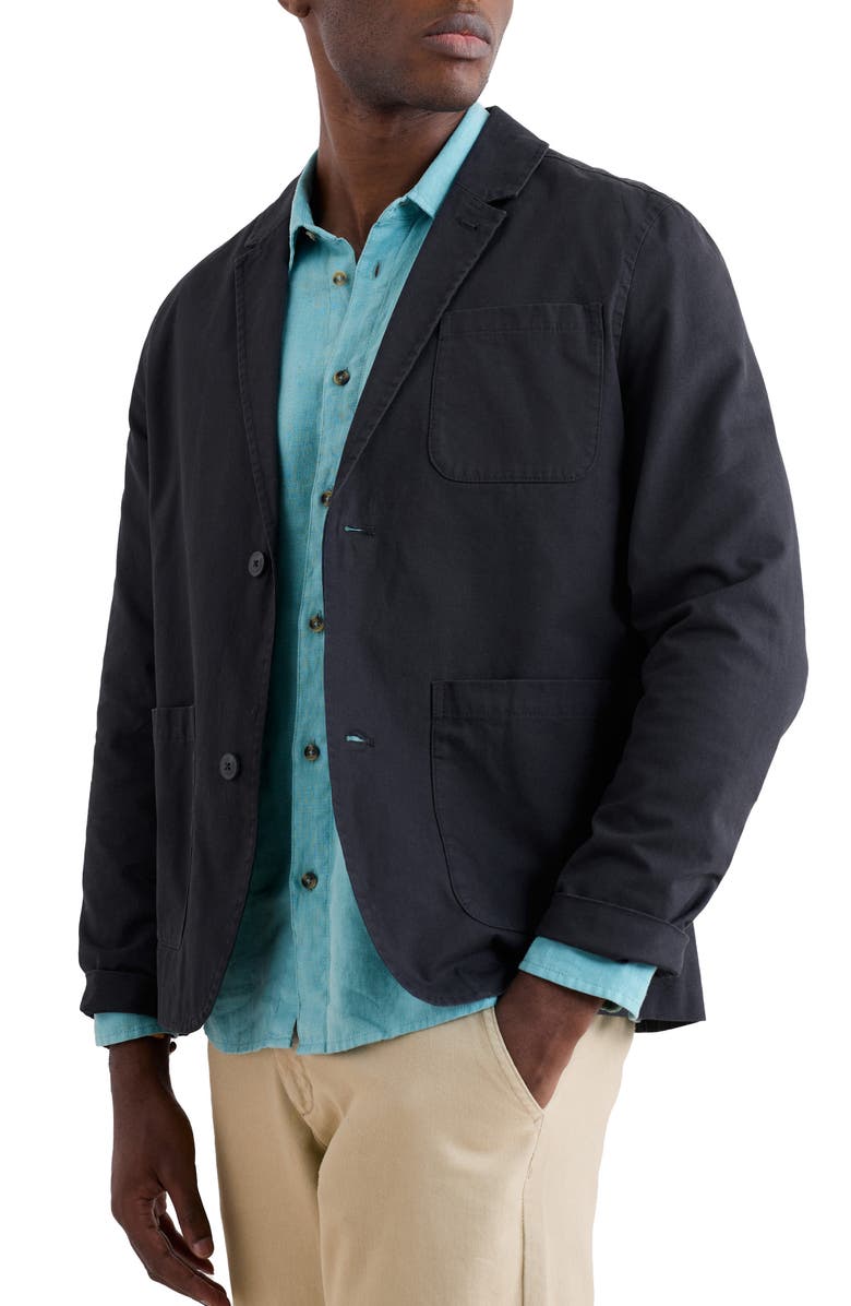 Seasalt Cornwall Towen Organic Cotton Blazer, Main, color, 