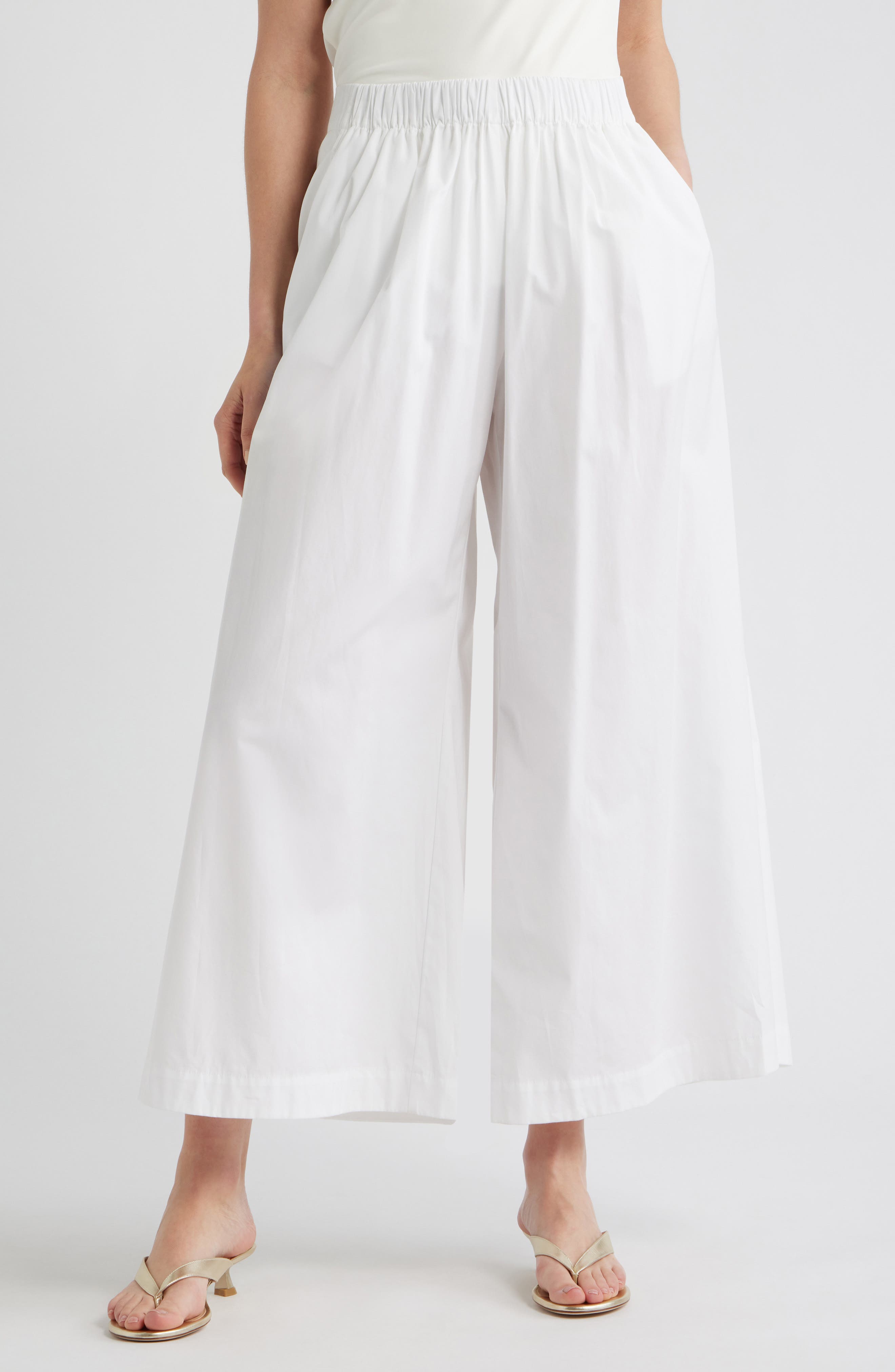 Talini Cotton Wide Leg Pants