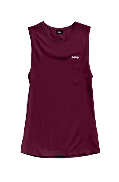 Womens Salty Muscle Tank