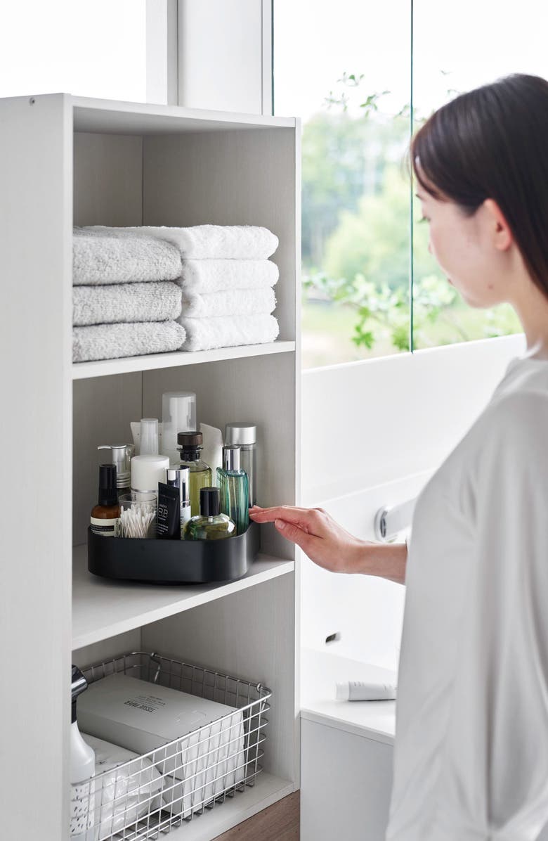 Yamazaki Square Lazy Susan, Alternate, color, Black