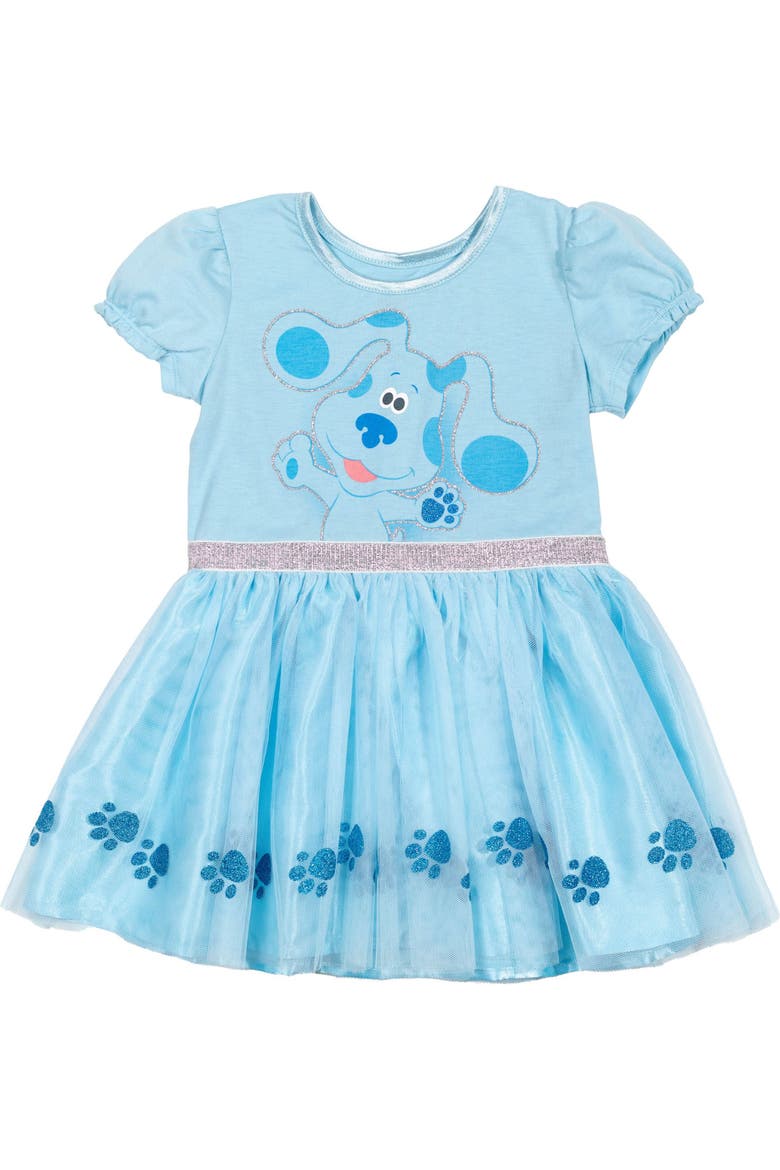 Blue's Clues 2-Piece Tutu Dress and Headband Set, Alternate, color, Blue Light Blue