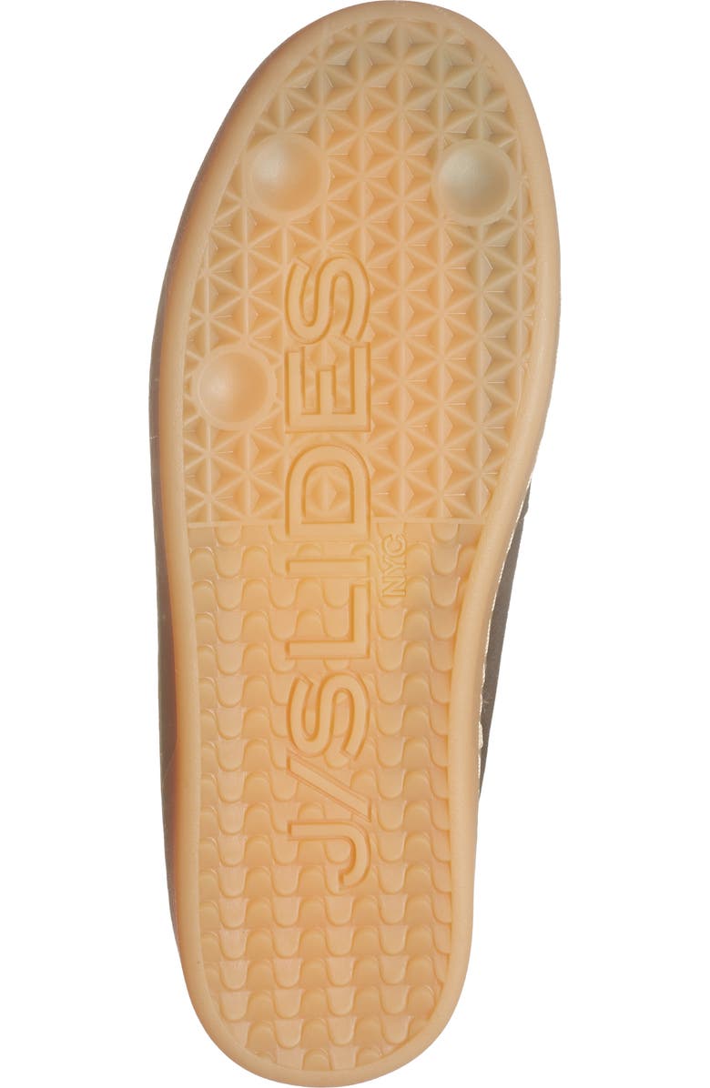 JSlides Hudson Faux Shearling Lined Mule, Alternate, color, Dark Brown