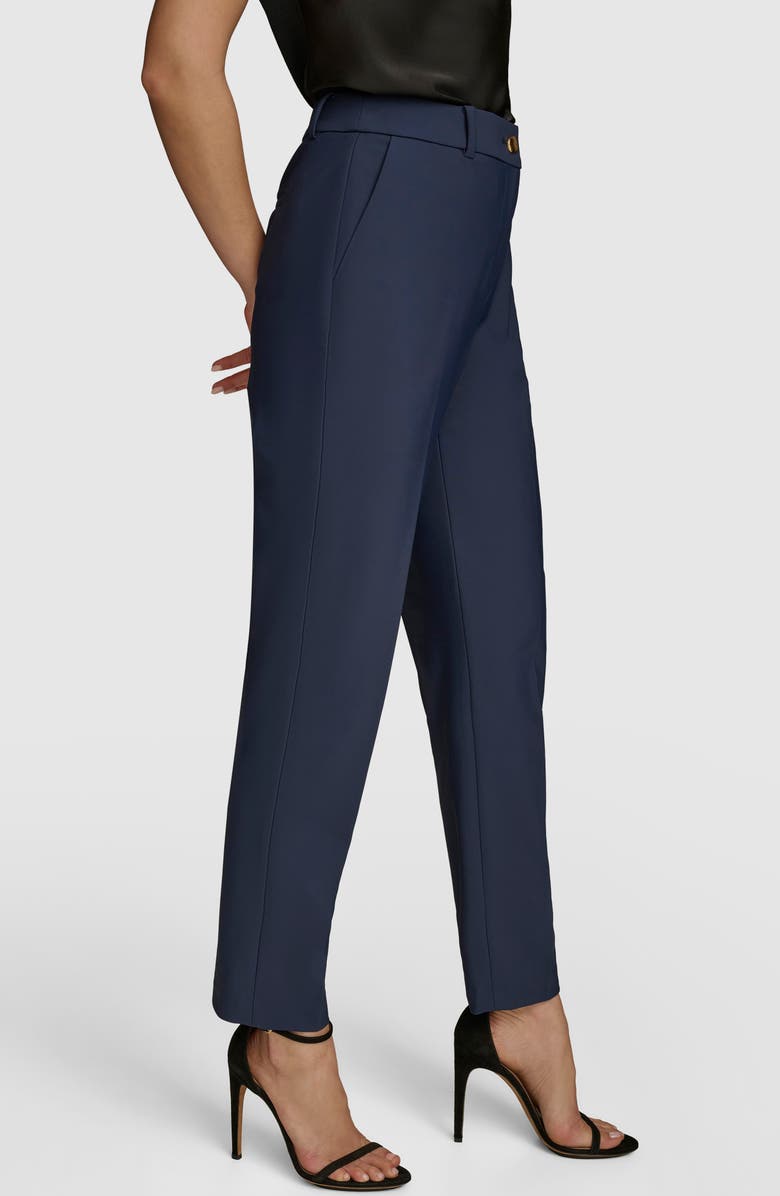 Donna Karan New York Pleated Ankle Pants, Alternate, color, 