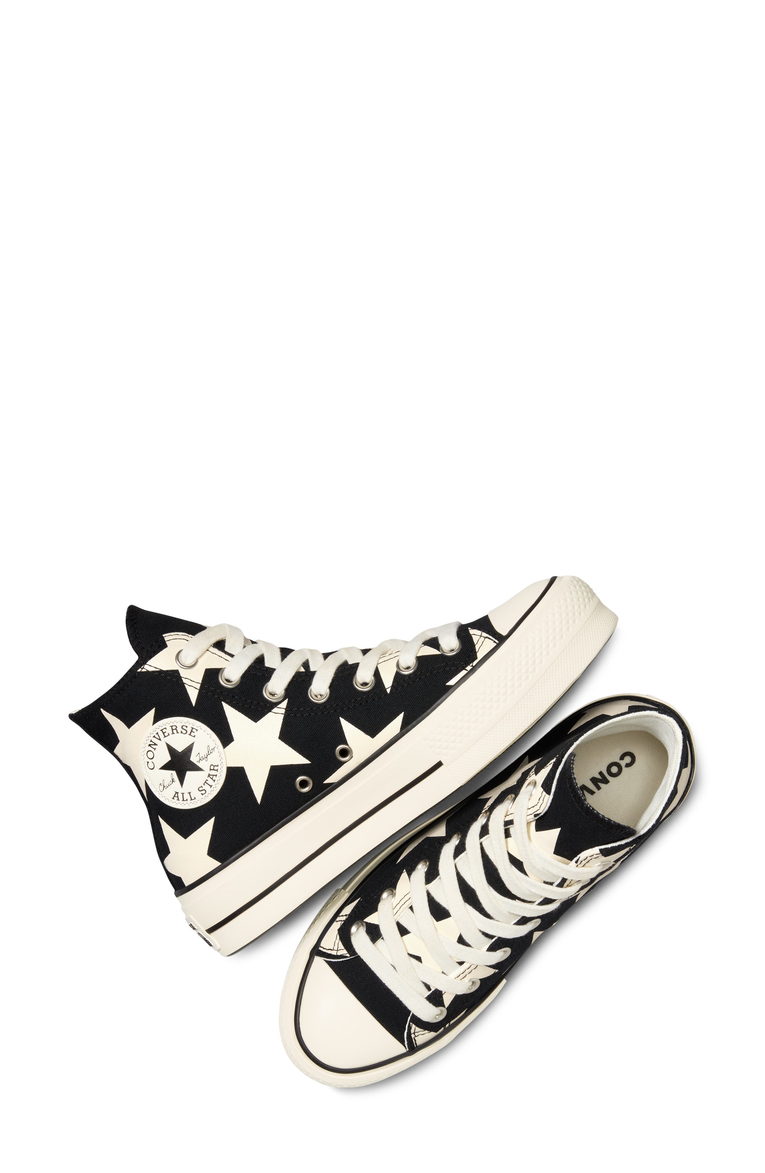 Converse Chuck Taylor<sup>®</sup> All Star<sup>®</sup> Lift High Top Sneaker, Alternate, color, 