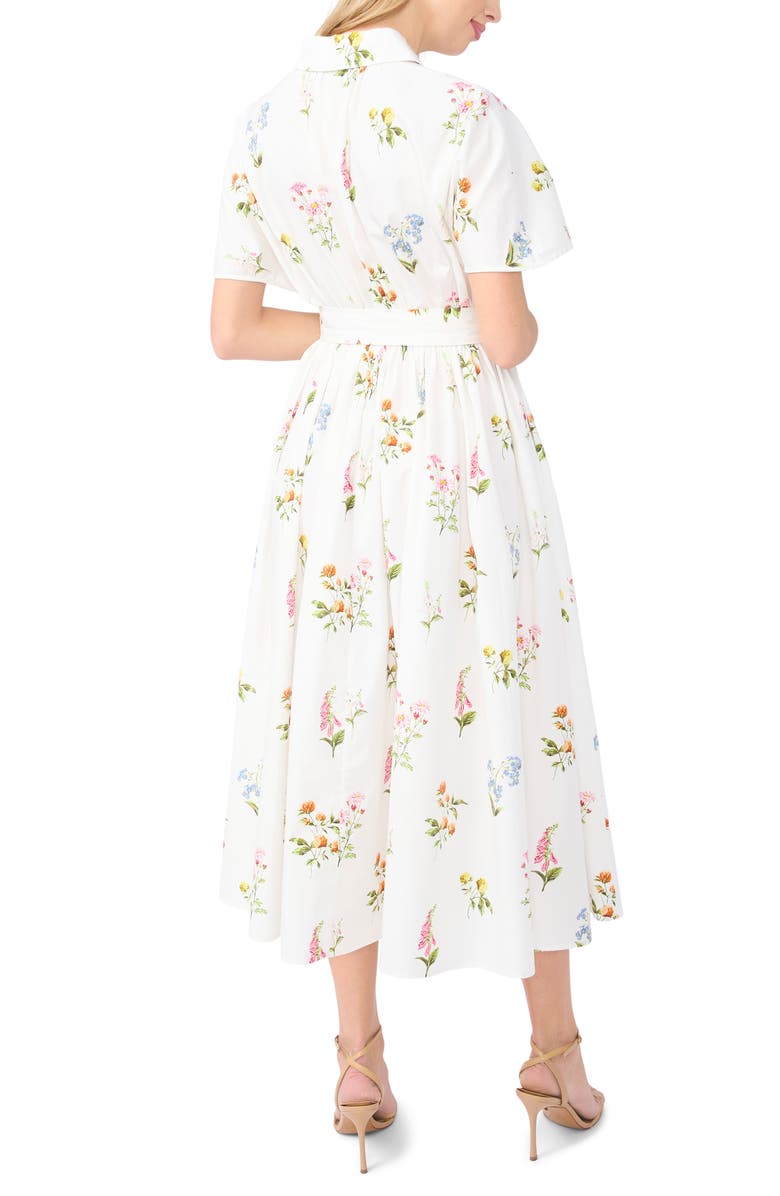 Ted Baker Riley Drop Shoulder Cotton Shirtdress, Alternate, color, Vanilla Ice