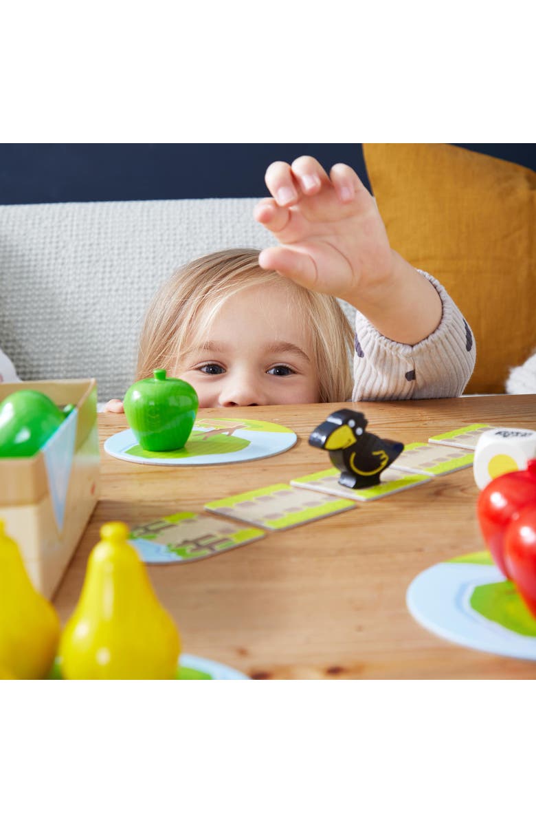 HABA My Very First Games - First Orchard Toddler Game - Cooperative Toddler Board Games for 2 Year Olds - Made in Germany, Alternate, color, Yellow Multi