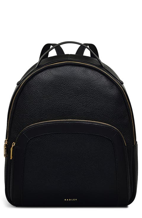 Merchant Hall Medium Leather Backpack